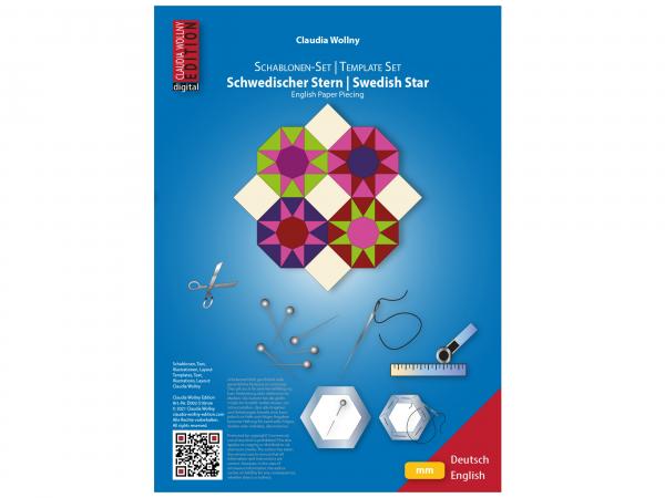 DOWNLOAD Schablonen-Set "Schwedischer Stern" (PDF)